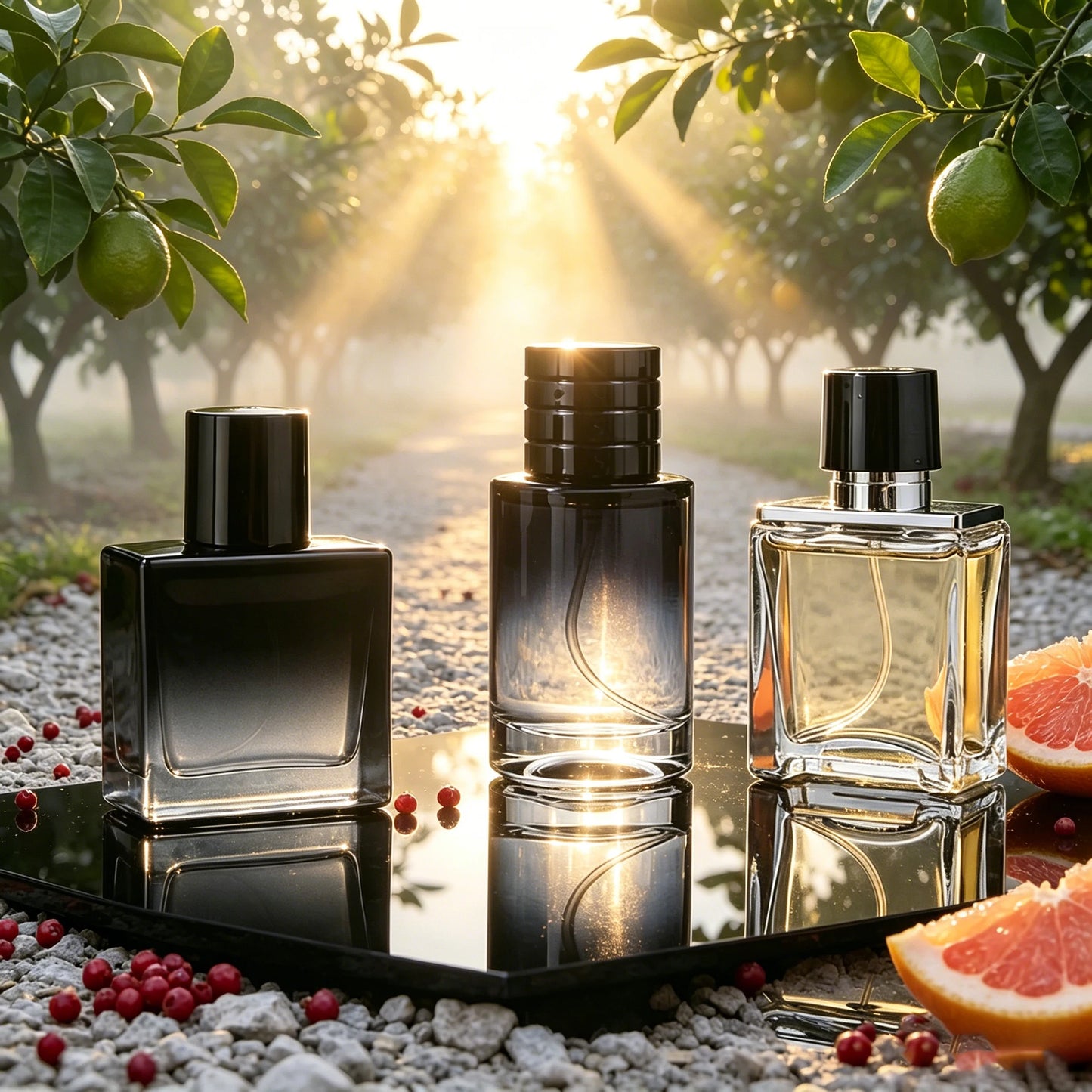 Jean Miss 3Pcs Men Perfume Gift Set Woody Aquatic Citrus Scent Eau de Toilette Long Lasting Masculine Fragrance Exquisite Blue Gift Box For Male Dating Travel Birthday Valentine Gift