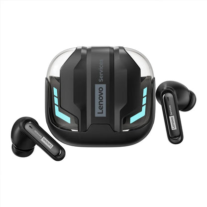 Choice Lenovo Gaming Headset Wireless Bluetooth 6.0 Earphones RGB Low Latency Waterproof Headphones Sports Headset GT103