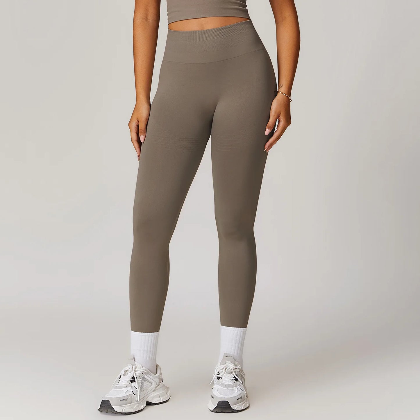 Women Seamless Hip Lifting Women Sports Leggings High Waist Fitness Leggings Push Up  Sports Workout Yoga Leggings Gym Clothing
