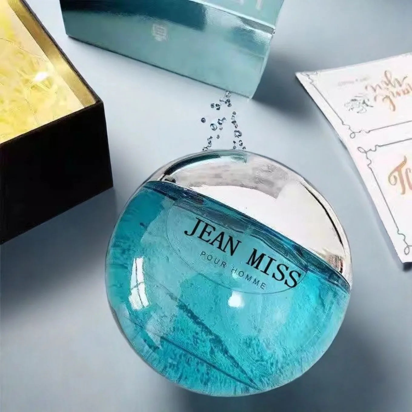 100ml Crystal Parfum Fresh Ocean & Cedar Amber Scent Long Lasting High Quality Fragrance For Women & Men homme parfum man lady