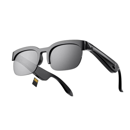 Lenovo HOT BT Audio Bone-Conduction Smart Glasses 150+ Language Real-Time Translation Music Glasses for Men Women Sports Running