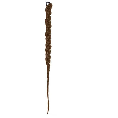 1/2PCS Hair Extension Braided Ponytail Fashion Long Twist Braided Ponytail Synthetic Extension Hair Accessories Hip Hop Y2K Girl