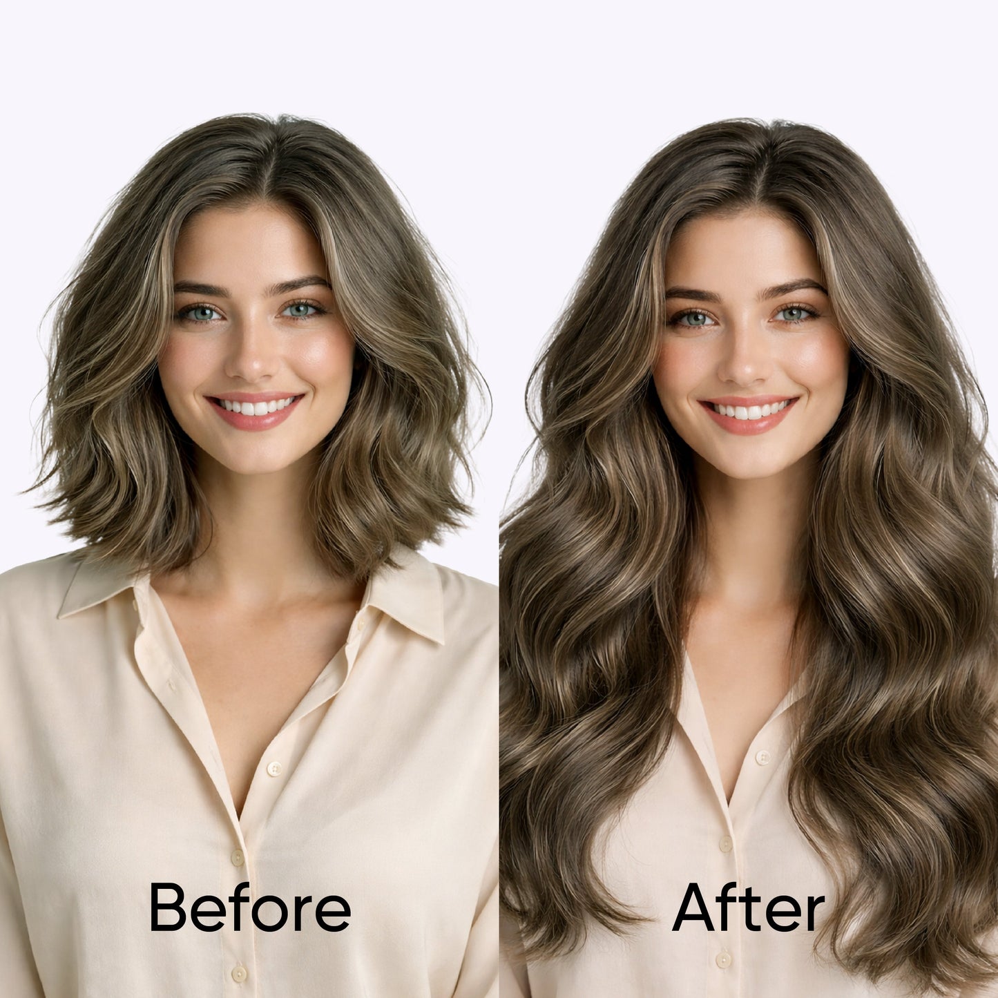 Caramel Blonde Balayage (1A/1A+3Q+9C) Mini Tape In Hair Extensions