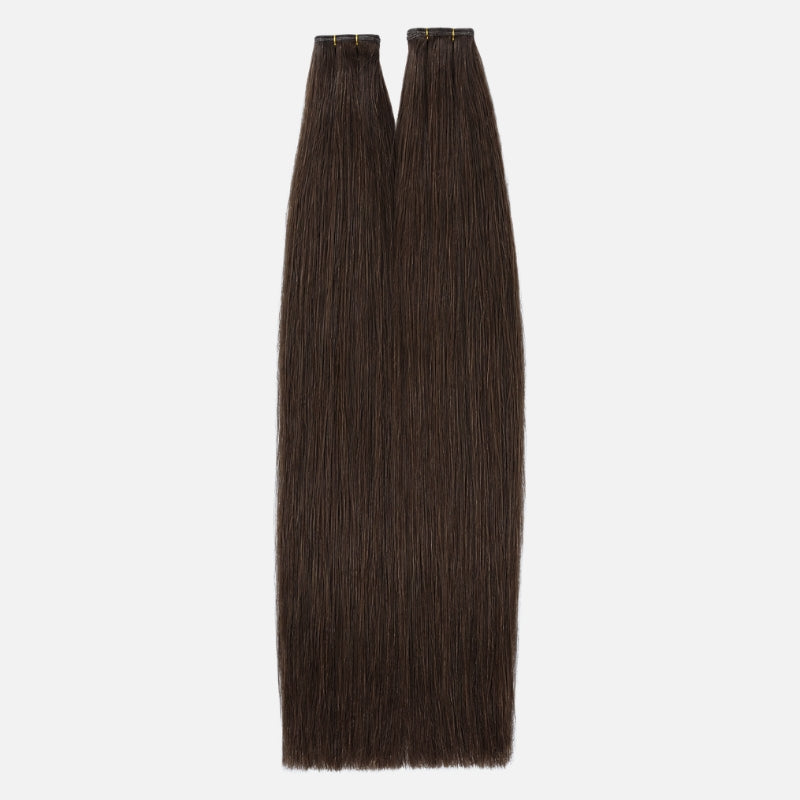 Chocolate Brown (2Q) Genius Weft Hair Extensions (50g - 100g)