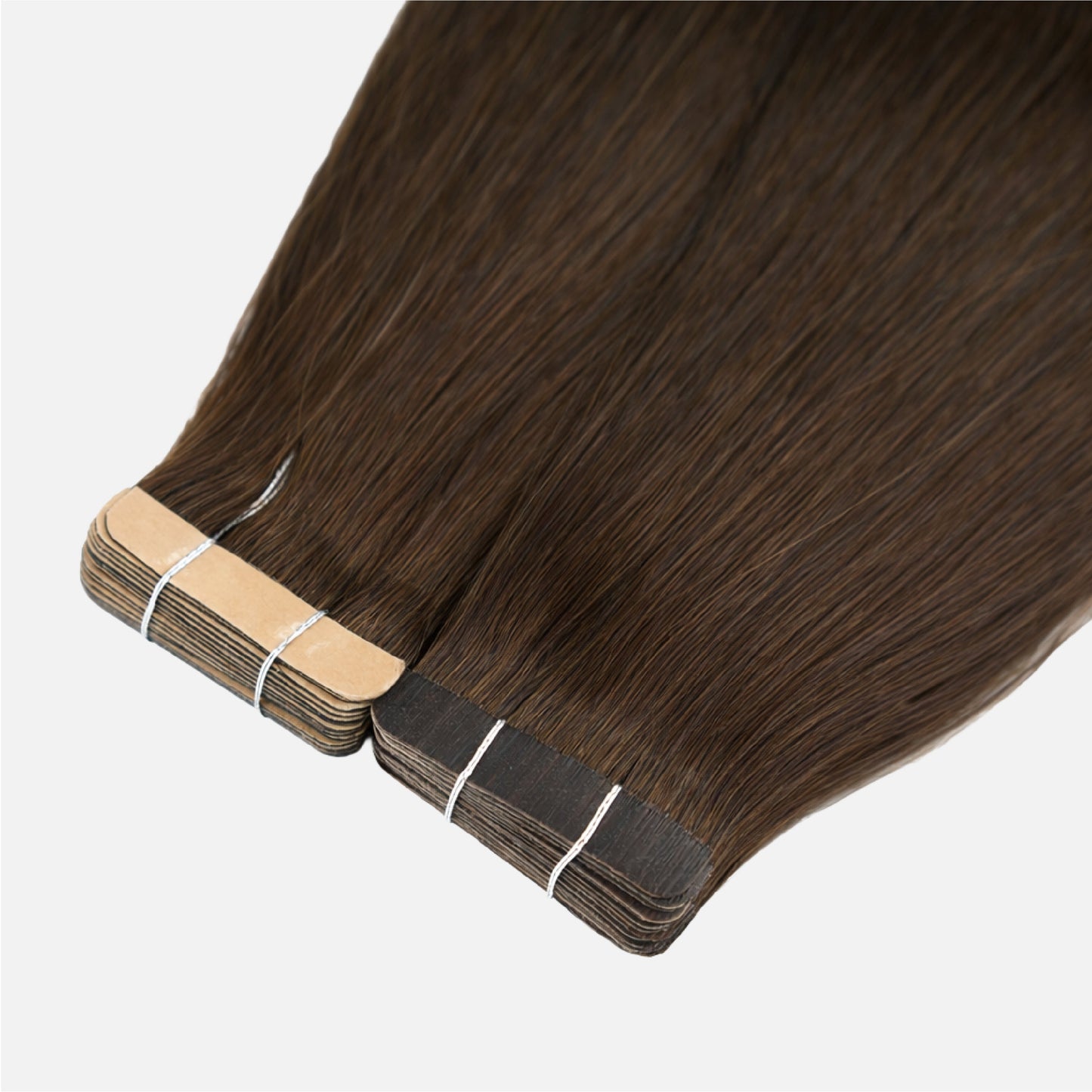 Chocolate Brown (2Q) Tape-In Hair Extensions (50g - 100g)