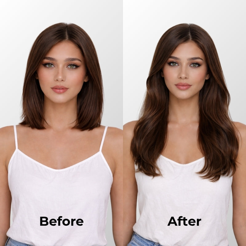 Dark Brown (2) Butterfly Weft Hair Extensions (100g-150g)