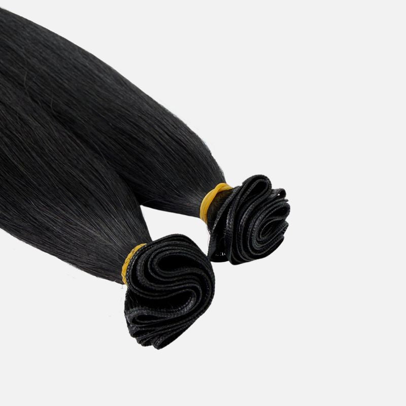 Jet Black (1) Genius Weft Hair Extensions (50g - 100g)