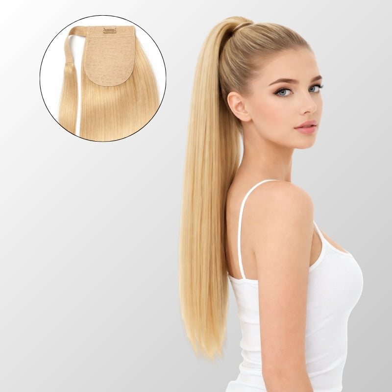 Light Blonde (613) Ponytail Hair Extensions (100g-120g)